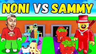 😱Sammy Екеуміз БРЕЙНРОТТАР ЖАРЫСЫН Ойнадық! Sammy VS Нони! Укради Брейнрот Роблокс