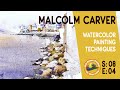 Watercolour painting techniques and plein air tutorial with malcolm carver i colour in your life