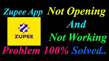 How to Fix Zupee Free App  Not Opening  / Loading / Not Working Problem in Android Phone