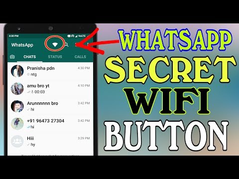 Whatsapp Secret Hidden WiFi Button