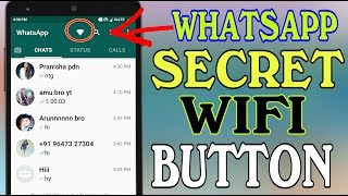 Whatsapp Secret Hidden WiFi Button