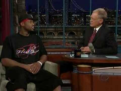 Dwayne Wade on the Late Show