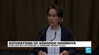Accusations de génocide rohingya : Aung San Suu Kyi nie devant la CIJ toute 