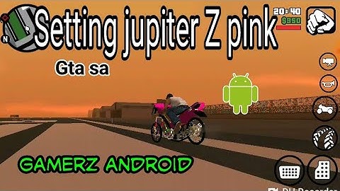 Setting jupiter Z pink | GTA SA