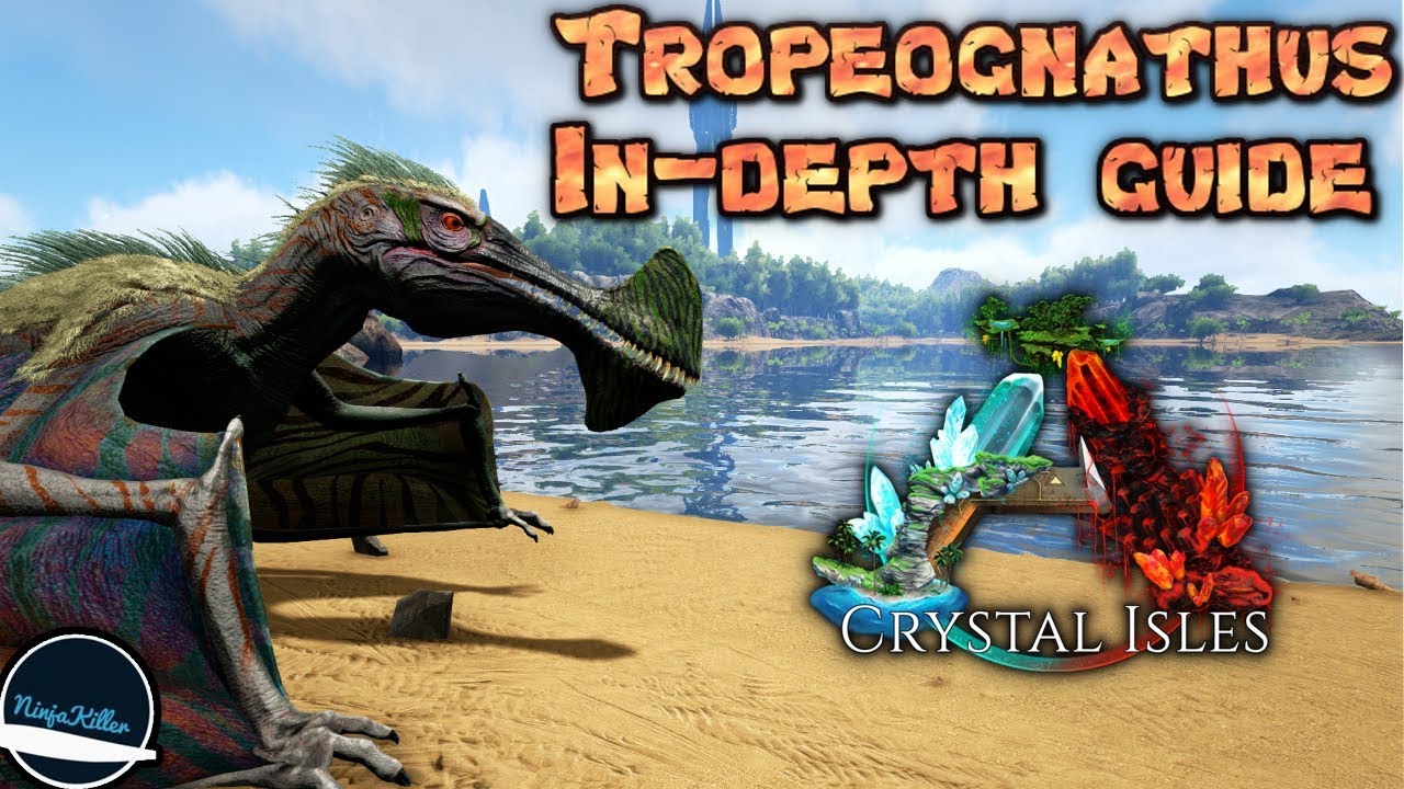 Ark Tropeognathus complete guide on how to tame breed spawn location ...