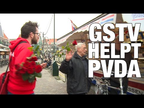 GSTV. Tom Staal op CAMPAGNE voor de PVDA