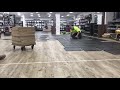 Rtile commercial fooring design collection install  time lapse