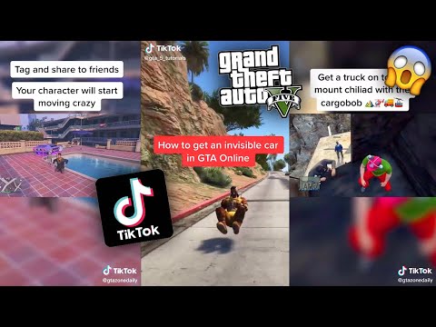 BONGKAR GLITCH & HACK VIRAL TIKTOK GTA 5 #9