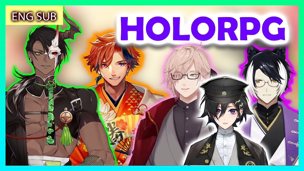 The Boys Talk About Their Outfits and Matching Weapons [ENG SUB/HOLOSTARS]