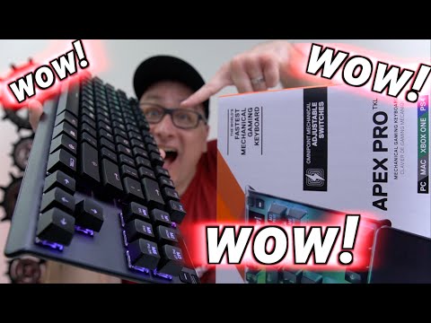 SteelSeries Apex Pro TKL Keyboard Review, WOW WOW WOW!!!