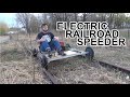 Building a Motorized Rail Cart for Abandoned Tracks