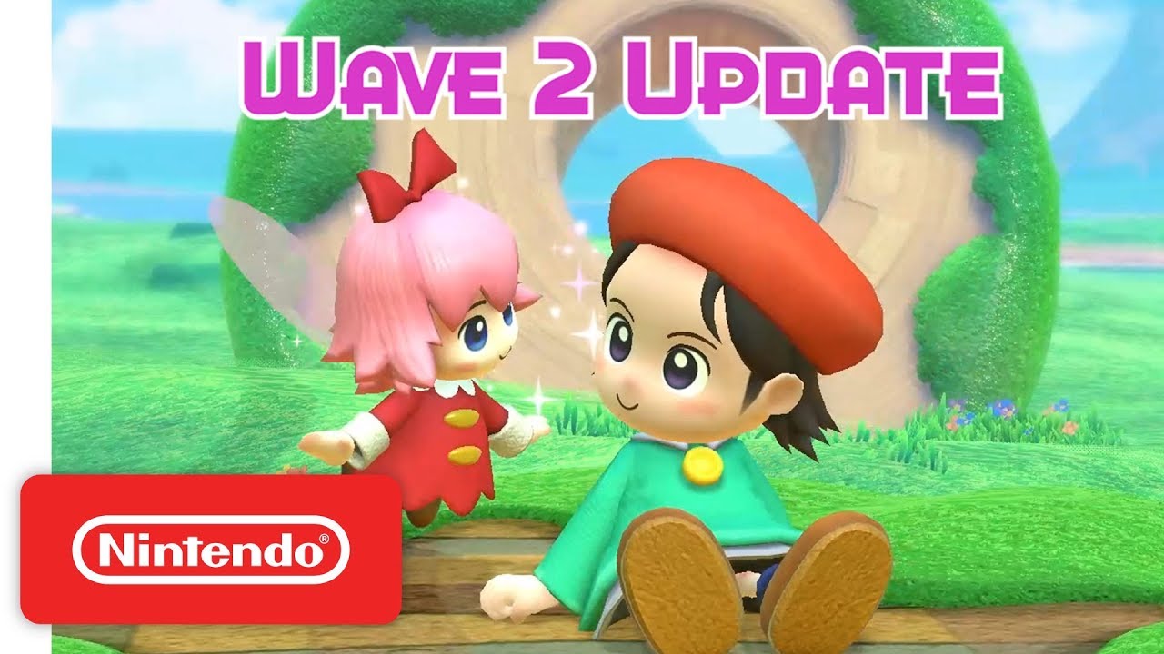 Kirby Star Allies: Wave 2 Update - Adeleine & Ribbon - Nintendo Switch -  YouTube