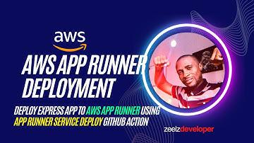 AWS App Runner Deployment Using App Runner Service Deploy GitHub Actions (Express App)