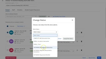 Completing an MTSS Intervention in Unified Insights