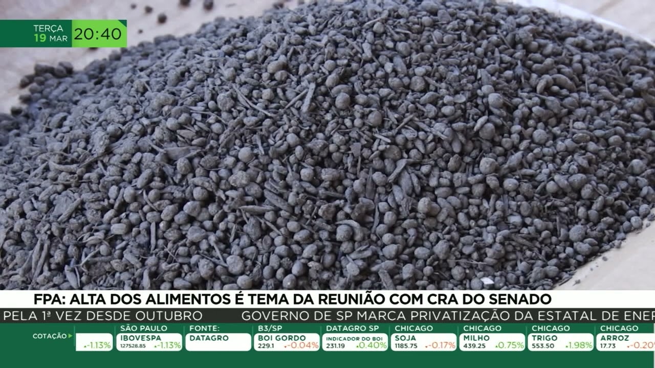 FPA: alta dos alimentos é tema da reunião com CRA do Senado