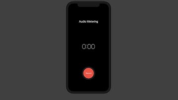 SwiftUI: Create Animation to Indicate Audio/sound Recording