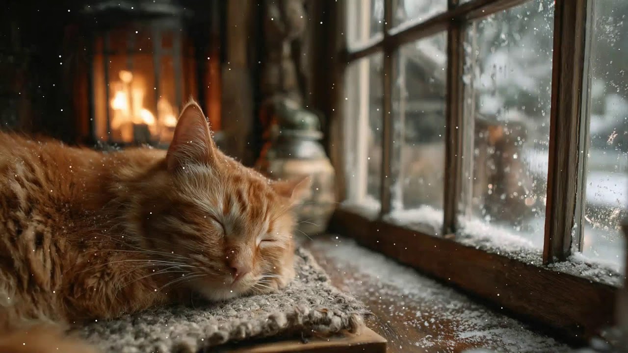 Relaxing Midnight Jazz Music to Help Your Sleeping Cats Rest and Relieve Anxiety Vibes 🐱