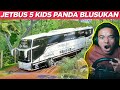 STUDYTOUR PALING EKSTRIM!! JETBUS5 KIDS PANDA MASUK PERKEBUNAN TEBU - Euro Truck Simulator 2