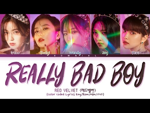 Red Velvet RBB (Really Bad Boy) Lyrics (Color Coded Lyrics)