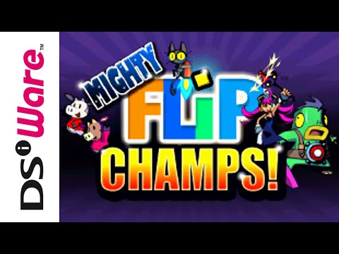 [DSiWare] Mighty Flip Champs! (2009) Longplay