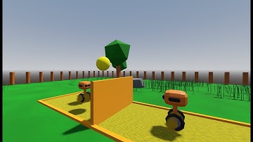 AI learns to play Volleyball (with reinforcement learning)