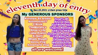 70 Eleventh Day Of Entry