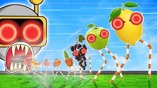 【 踏切アニメ 】秘密のフルーツ箱” 🍇🍓🥭The mysterious fruit box