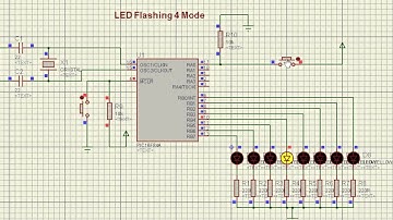 LED Flashing 4 Mode