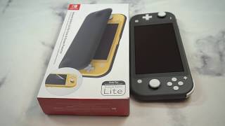 Official Nintendo Switch Lite Flip Cover & Screen Protector Review