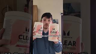 "Why are you doing this" Well by the way I'm... not sponsored... they just don't know me