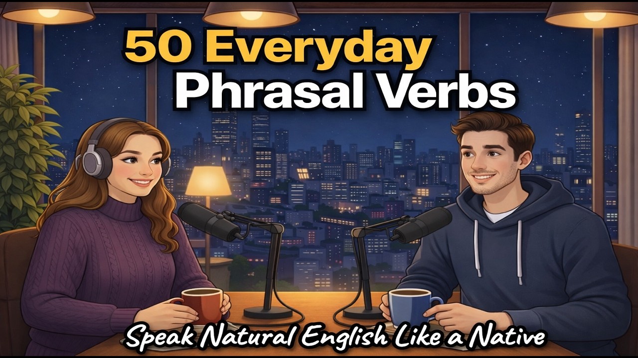 50 Phrasal Verbs for Daily Life | English Speaking and Listening ...