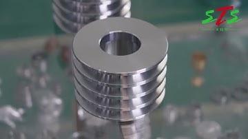 Amazing of turning process by servo turret CNC lathe model  ST52|turning and milling #mechanic