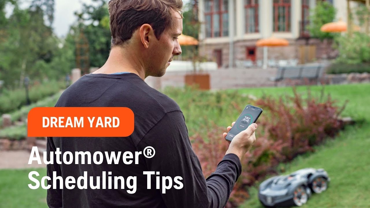 Automower® 430X Tips: How to Schedule Your Mower | Husqvarna - YouTube