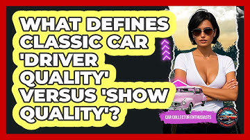 What Defines Classic Car 