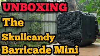 Unboxing and first look at the Skullcandy Barricade Mini bluetooth speaker by | Technomatrix |