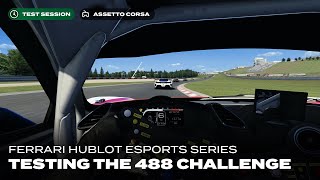 Assetto Corsa: Ferrari 488 Challenge Nurb Testing