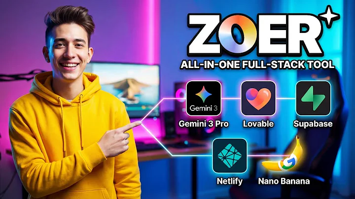 Build Full-Stack Web Apps From ONE Prompt 🤯 | Zoer + Gemini 3.0 Pro + Nano Banana Pro