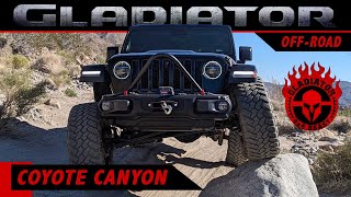 Jeep Gladiator Off-Road - Coyote Canyon - Anza Borrego