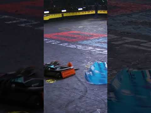 Huge Backflip! Tantrum vs Blip | Battlebots | Discovery