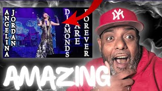 THEY SURE ARE!! | Angelina Jordan DIAMONDS ARE FOREVER | REACTION!!!!