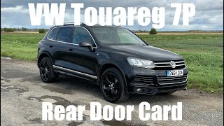 VW Touareg 7P Rear Door Card Removal How To DIY