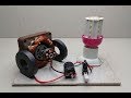 Free energy generator Homemade Using Magnet &amp; DC Motor  with Light bulb 12v Output