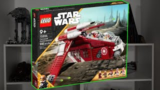 RECENZE LEGO STAR WARS 75354 CORUSCANT GUARD GUNSHIP
