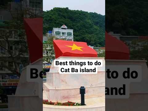 Best things to do on Cat Ba island Vietnam 🇻🇳 #shorts #vietnam #travelcouple #travel #catbaisland