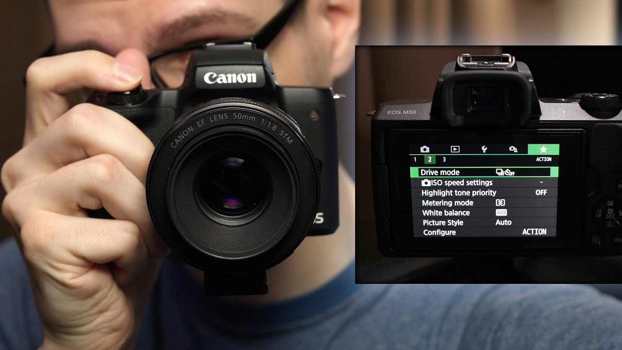 Action Photography the Canon EOS M50 | Settings Talk - YouTube