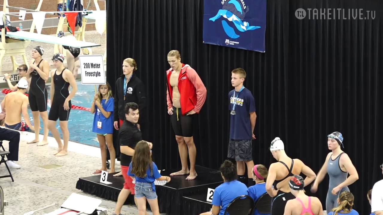 Men's 200 Free Awards 2016 OH Speedo Sectionals at Columbus OhioSwims speedosectionals YouTube