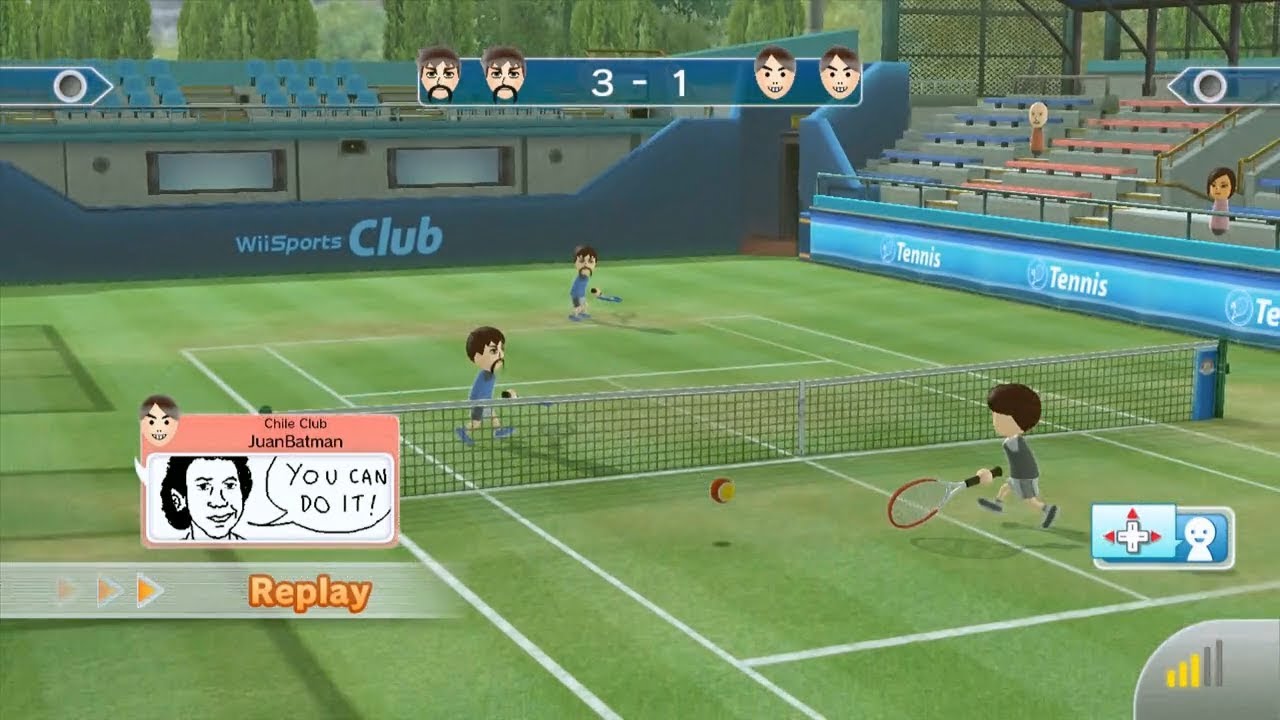 wii tennis online