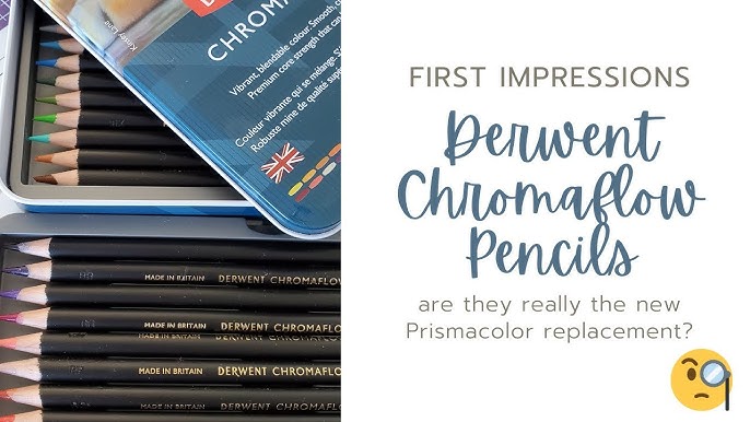 Introducing NEW Derwent Chromaflow Coloured Pencils