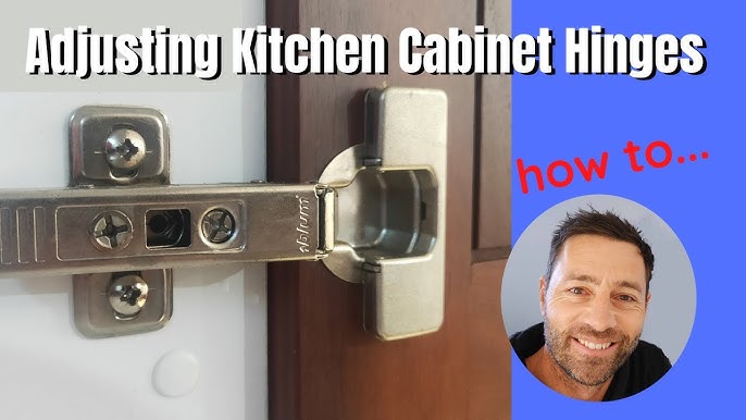 How To Adjust A Cabinet Door Hinge