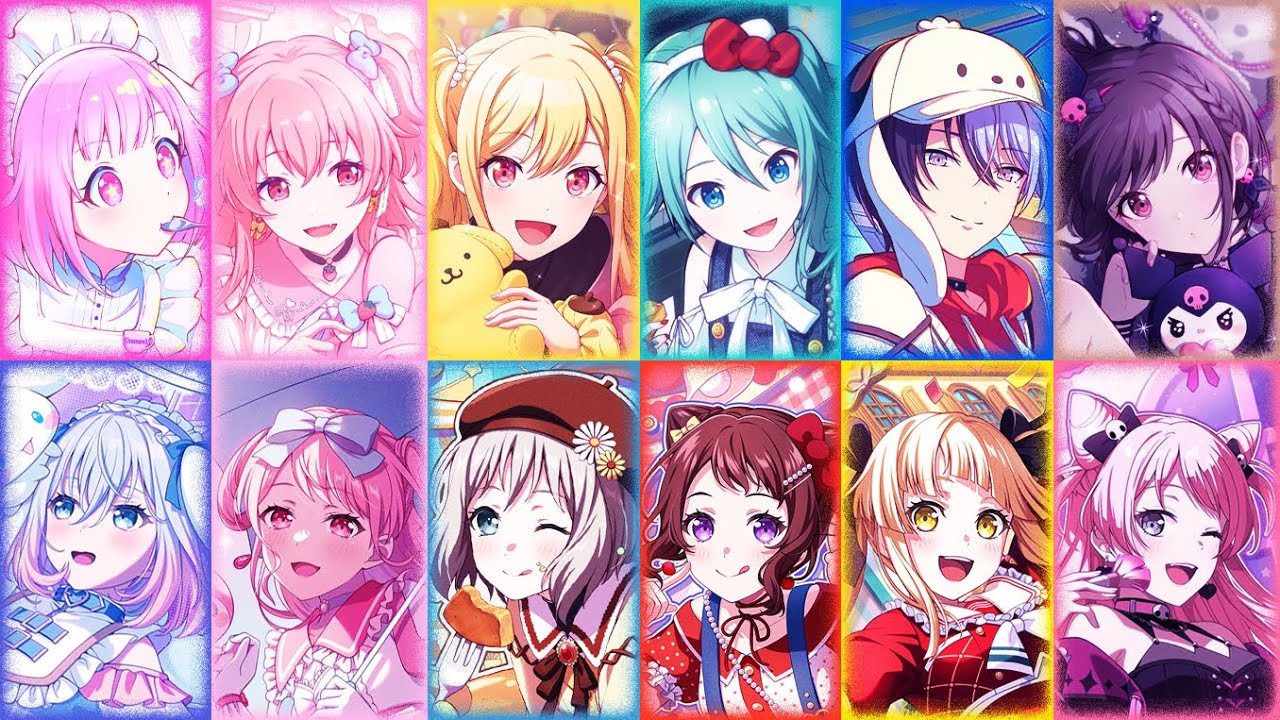 Project Sekai vs Bandori 🎀 Which Sanrio collab cards do you like more?